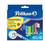 Pelikan Set de markere textile Pelikan Colorella din 12 culori