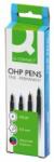 Q-CONNECT Set markere permanente Q-CONNECT OHP F 4S, 0, 5 mm