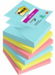 Post-it Z-pad-uri Post-it Super Sticky COSMIC, dimensiune 76x76 mm, 6 pad-uri de 90 de carduri