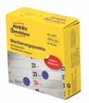 Avery-Zweckform Etichete rotunde 19mm Avery albastre în dozator