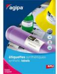 APLI Etichete din poliester 210x148.5mm Agipa A4 100 coli