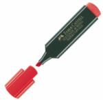 Faber-Castell Evidențiator Faber-Castell 1548 Textliner - roșu