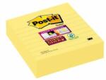 Post-it Notițe Post-it Super Sticky 101x101 cu linii galbene