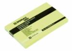 DONAU Eco Bilet autoadeziv Donau Eco galben 76x127mm