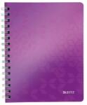 Leitz WOW A5 vonalas jegyzettömb, lila