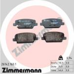ZIMMERMANN set placute frana, frana disc ZIMMERMANN 26142.160. 1 (26142.160.1)