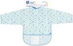 KikkaBoo Непромокаем лигавник с ръкави и джоб Arty Blue Pattern (31303030060) - salemax