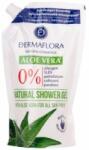 Dermaflora 0% tusfürdő utántöltő aloe vera 500 ml
