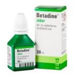  Betadine bőr- és nyálkahártya fertőtlenítő szer 30 ml - menteskereso