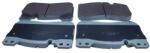 QUARO set placute frana, frana disc QUARO QP0223 (QP0223)