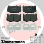 ZIMMERMANN set placute frana, frana disc ZIMMERMANN 22893.165. 1 (22893.165.1)
