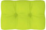 vidaXL Pernă de paleți, verde aprins, 60x40x10 cm, material textil (314445)