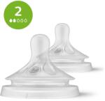 Philips SCY962/02 Natural Response etetőcumi 2-es lassú áramlás, 2 darab