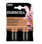 Duracell Baterie alcalina Duracell, AAA, LR03, 1, 5 V, 4 bucati Baterii de unica folosinta