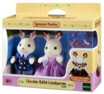 EPOCH Sylvanian Families, Bunicii iepurasi cu urechiuse de ciocolata, set de figurine, 5190 Figurina