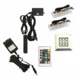 Venezia Rejtett LED világítás fürdőszoba bútorhoz - 2+1 pontos - RGB 16 szín