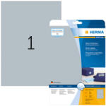 Herma 210*297 mm-es Herma A4 íves etikett címke, ezüst színű (25 ív/doboz) (HERMA 4117) - dunasp