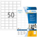 Herma 37*25 mm-es Herma A4 íves etikett címke, fehér színű (25 ív/doboz) (HERMA 8338) - dunasp