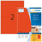 Herma 199, 6*143, 5 mm-es Herma A4 íves etikett címke, piros színű (100 ív/doboz) (HERMA 4567) - cimke-nyomtato