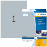 Herma 210*297 mm-es Herma A4 íves etikett címke, ezüst színű (25 ív/doboz) (HERMA 4117) - cimke-nyomtato