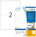 Herma 199, 6*143, 5 mm-es Herma A4 íves etikett címke, fehér színű (100 ív/doboz) (HERMA 10314) - cimke-nyomtato