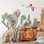 Autocolante de perete elefant Decoratiune camera copii