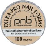 PNB Forme pentru modelarea unghiilor - PNB ExtraPro Nail Forms 100 buc