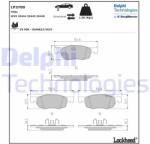 DELPHI set placute frana, frana disc DELPHI LP3700 (LP3700)
