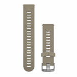 Garmin Quick Release 20 Vivoactive 3/ Vivomove / Venu / Forerunner 245 645 curea silicon Quick Release sandstone (010-11251-0Z)