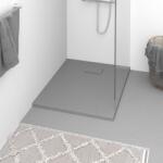 vidaXL Cădiță de duș, gri, 90x70 cm, SMC (148931) - comfy