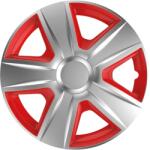 Cridem Capace roti auto Esprit SR 4buc - Argintiu/Rosu - 14'' Garage AutoRide