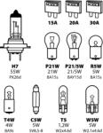 LAMPA Kit becuri si sigurante 11buc 12V - halogen H7 Garage AutoRide