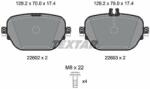 TEXTAR set placute frana, frana disc TEXTAR Q+ 2260203 (2260203)