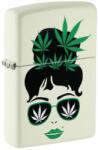 Zippo Brichetă Zippo Cannabis Sunglasses Glows in the Dark 49837 49837 Bricheta