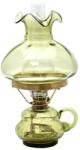 Floriánova huť Lampă cu gaz lampant ANNA 33 cm verde-pădure (FL0022)