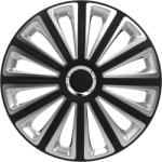 Cridem Set capace roti auto Cridem Trend RC 4buc - Negru/Argintiu - 15'' Garage AutoRide