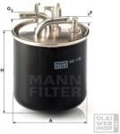  Mann-Filter üzemanyagszűrő WK1136