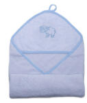  Stella fürdőlepedő hímzett 80x80 kék bari - babycenter-online