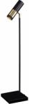 Amplex 8376 | Kavos Amplex asztali lámpa 95cm kapcsoló elforgatható alkatrészek 1x GU10 fekete, fényes sárgaréz (8376)