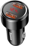 Baseus Magic autós töltő 2x USB QC 3.0 45W, fekete (CCMLC20A-01) (CCMLC20A-01) (CCMLC20A-01)