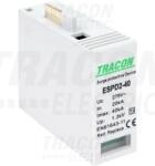 Tracon T2 AC típusú túlfeszültség levezető betét 40 M Uc: 275V; In_20kA; Imax_40kA; Up_1, 3kV (ESPD2-40M)