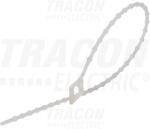 Tracon Gyöngyös nyitható kábelkötegelő, natúr 180×2mm, D=8-45mm, PE (180N-GY)