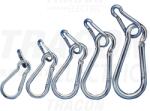 Tracon Karabiner, rugós, acél d=13mm, 3000N (RKARA13)