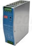 Tracon DIN sínre szerelhető tápegység szabályozható DC kimenettel 90-264 VAC / 24-28 VDC, 120 W, 0-5 A (NDR-120-24)