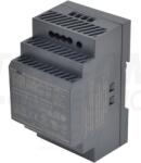 Tracon DIN sínre szerelhető tápegység szabályozható DC kimenettel 85-264 VAC / 21, 6-29 VDC, 60 W, 0-2, 5 A (HDR-60-24)