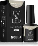 NOBEA UV & LED Nail Polish gél körömlakk UV / LED-es lámpákhoz fényes árnyalat Steel my heart #5 6 ml