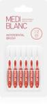 MEDIBLANC Interdental Pick-brush fogközi fogkefe 0, 5 mm Red 6 db