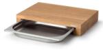 Continenta Tocător de bucătărie cu bol 39x27 cm stejar Continenta C4110 (GG153) Tocator