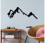 Asir Fali dekoráció 37x70 cm hegy motívummal, fém kivitelben 891TNL1588 (AS1481)