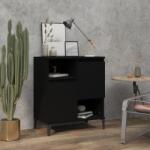 vidaXL Servantă, negru, 60x35x70 cm, lemn prelucrat (821149) Comoda